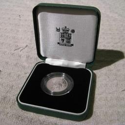 Silver proof Collectible Coins great for someone who collects coins complete with box and proof of Authenticity