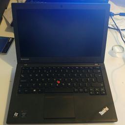 lenovo X240 lightweight laptop. As new bought and used twice before an upgrade. Running Windows 10 and office installed. No marks or  scratches. For full spec visit lenovo web site. Complete with charger, mouse and laptop bag.