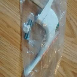 Brand new pvc window handle with fixing screw and cap
Without key type