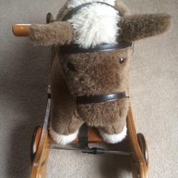 Lovely rocking horse by mamas and papas. Used but good condition.