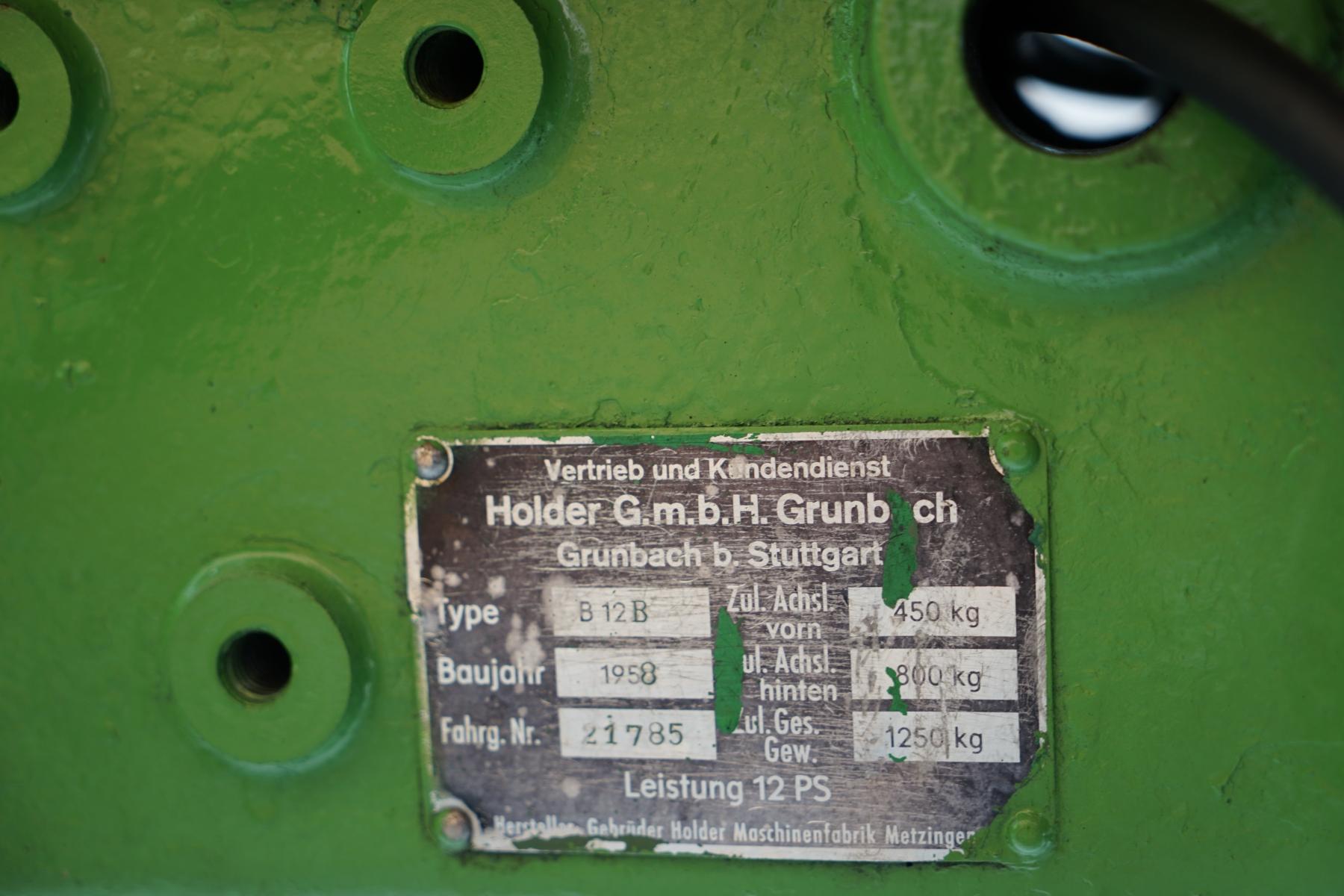 Holder B12B Sachs Diesel in 6236 Alpbach für 2.500,00 € zum Verkauf