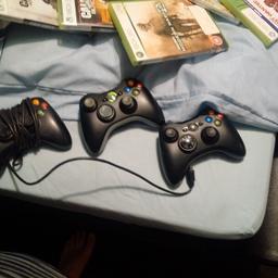 Selling xbox 360
Comes with games as shown in picture
With 2 wireless controllers and 1 wired controllers and with 2 battery packs and charger