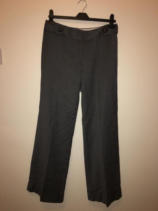 Buy & Sell South West London Sands End - South West London - Photos for Grey pinstripe trousers