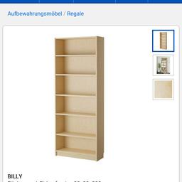 3 Ikea Billy-Regale
Birkenfurnier
Bereits abgebaut
Nur an Selbstabholer
Preis pro Stück, bei mehreren verhandelbar