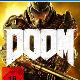 TAUSCHE hier Doom Für die PlayStation 4. ist wie neu kaum Kratzer. Lasst Angebote da.