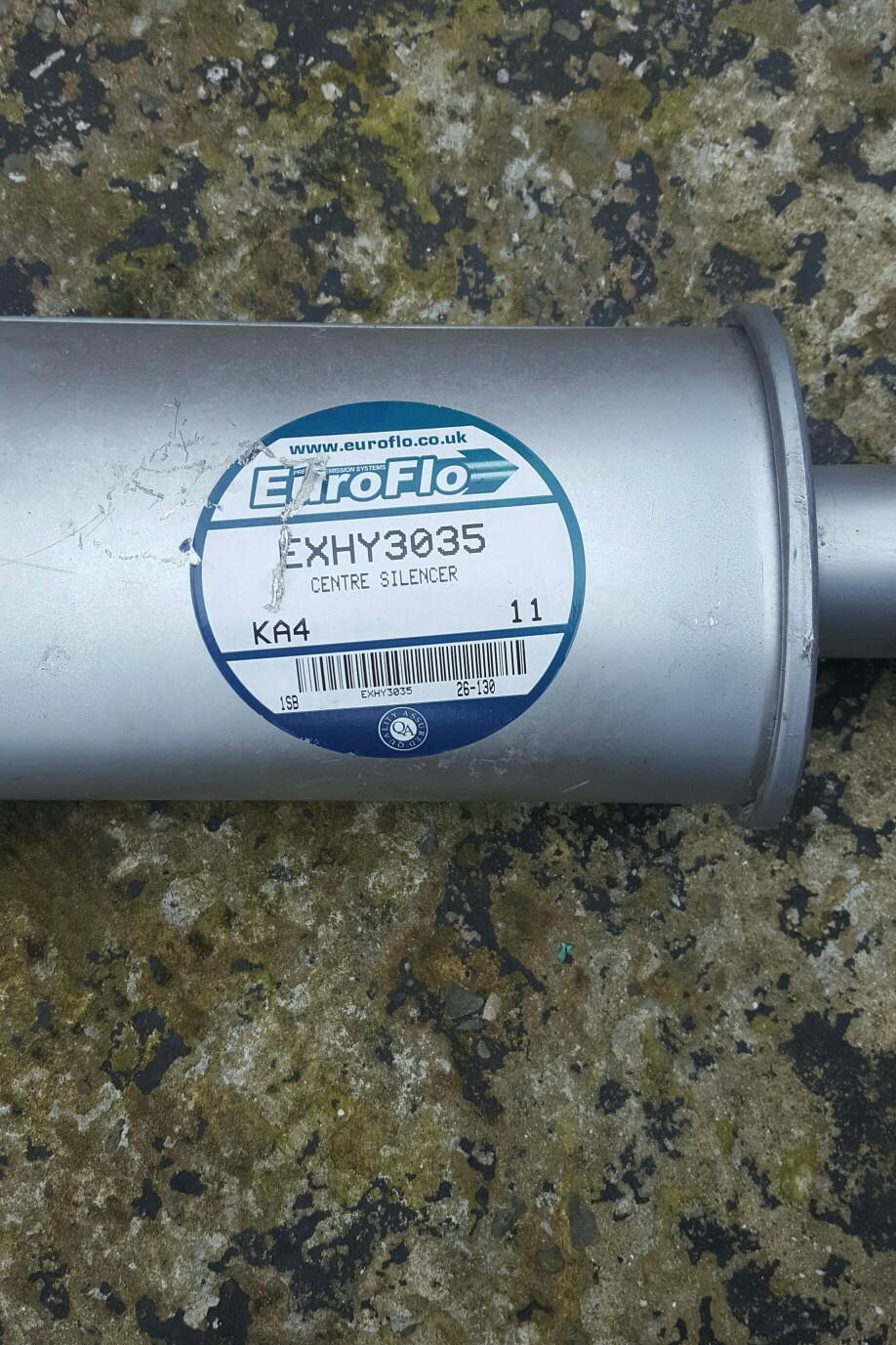 Hyundai coupe 2 0 siii exhaust centre in wa9 helens for 15 00 for sale