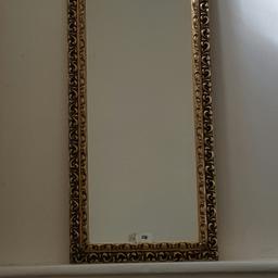 Lovely mirror in good condition. Measurements are (35cm x 76cm)