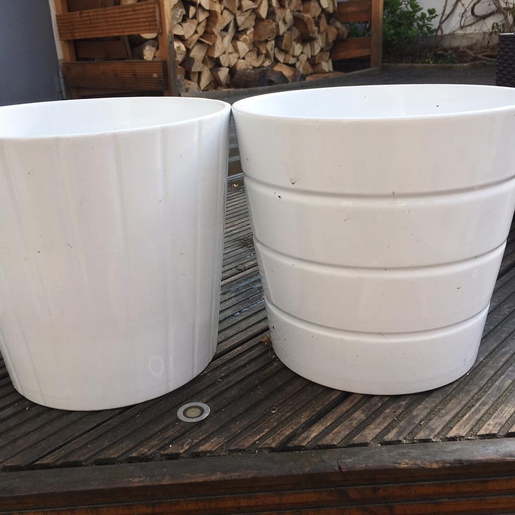 Blumentopf wei Ikea in 67591 Offstein fr 3,00  zum Verkauf | Shpock DE