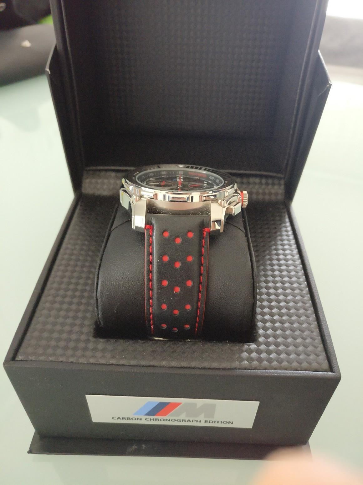 bmw m uhr carbon