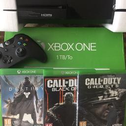 Xbox one console for sale unwanted Christmas present and been sat in box for nearly 5 months doing nothing played a couple of times and interest is now on passing driving test so my son would like to raise the cash himself buy selling his tech...👍🏻
180 or vno