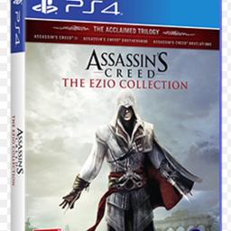Gioco PS4 Assassin's Creed-The ezio collection pari al nuovo.

Prezzo: 30€ (Venduto anche insieme ad Ratchet & Clank a 50€ la coppia)

Scambio a mano zona Brescia .