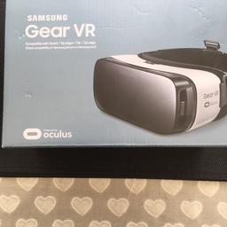 Samsung Gear VR powered by Oculus, only use once for test comes in original box, Compatible with Note5/S6 edge+/S6/S6 edge/S7/S7 edge. Can be post or pick up.
