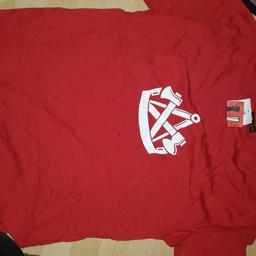Tshirt mit Zimmermanns logo,rot, neu. Mit Etikett. Größe L 52/54. Neupreis war 12,95€.