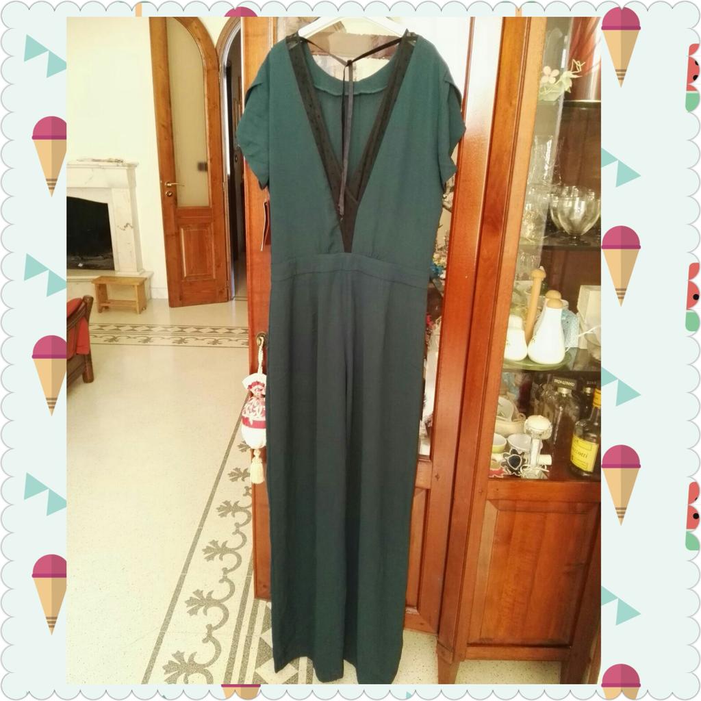 Tuta hot sale zara verde