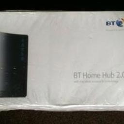 New in sealed wrapper
BT home Hun 2.0 with BT Hub phone 2.1 with hi-ds both black
Selling on amazon for £50 and £80 so grab a bargain!