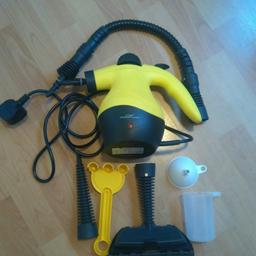 Steam cleaner and attachments for sale. Like new only used a couple of times. Collection only.