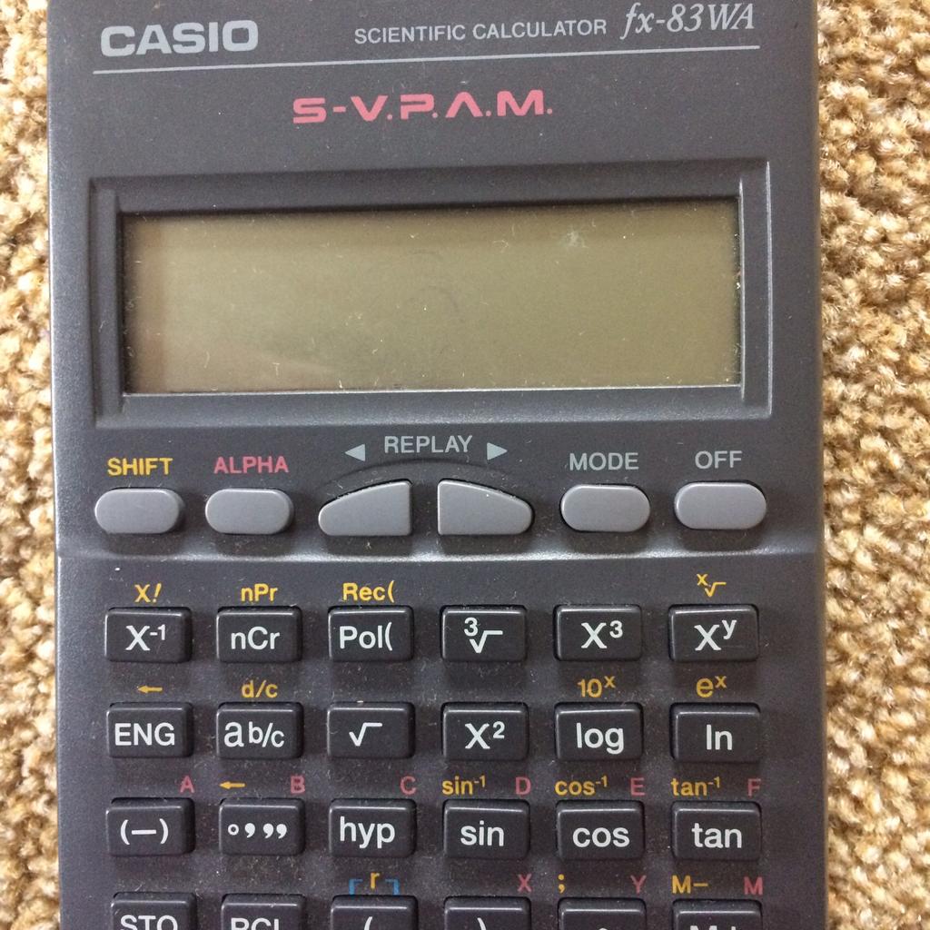 Casio fx83wa outlet