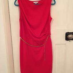New look Dress with chain belt. Size 14