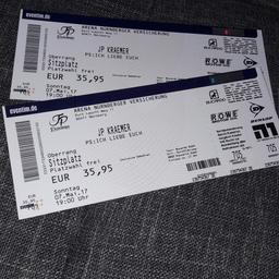 Tickets für J.P. Kraemer am 7.5. in Nürnberg in der Arena