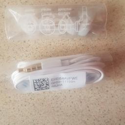 Brand new Samsung unopened handsfree with different size ear pieces.
