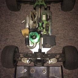 Selling super quick truggy.Comes with remote gear just needs pullstart or electric start and fuel.Also have a box with bits and bobs included in the sale.Has loads of upgraded parts on it. Text or call with your offer for quicker response 07979973912 tommy. Only selling cause ive lost interest.
