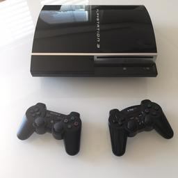 PlayStation 3 + 2x Controller + Spiele
nur selbstabholung !