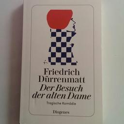 Neue Lektüre ,,Der Besuch der alten Dame" von Friedrich Dürrenmatt. Hat 10€ gekostet.
Portofrei