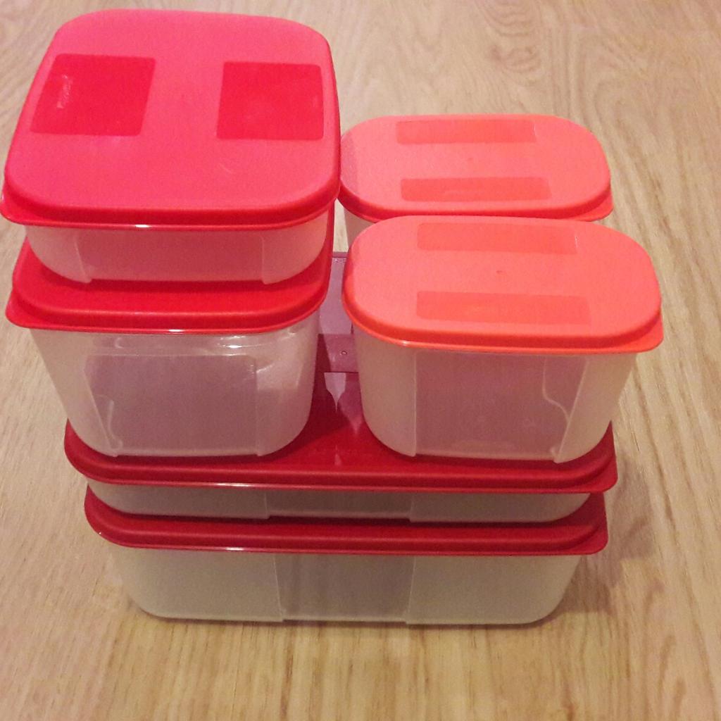 TUPPERWARE Kühlschrank System (6) Dosen in 76227 Karlsruhe für 26,00 € zum Verkauf