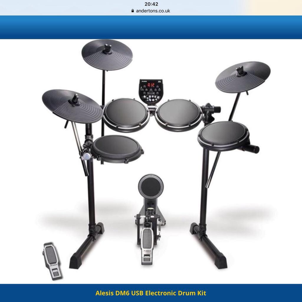 Alesis dm6 drum kit in DE14 Burton upon Trent for £185.00 for sale Shpock