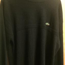 LACOSTE DESIGNER JUMPER SIZE XL

                 ***OPEN TO OFFERS***

Needs an iron

Incredibly comfortable jumper

Can be posted for additional fee of £3