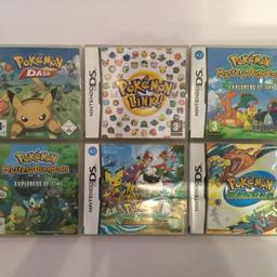 Pokémon DS games, £5 each. Open to offers.