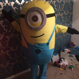 Minion Adults Costume only used 3 times great for parties. Reduced to sell £50.00 ono.