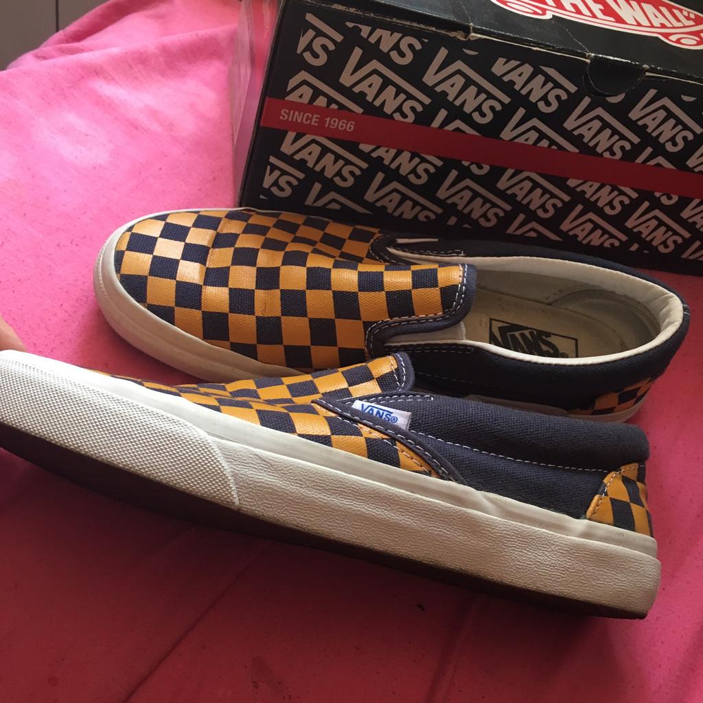 Vans senza lacci on sale scacchi