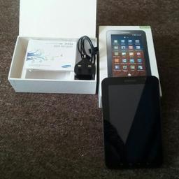 Samsung Galaxy tab, very first one bought out, WiFi only, comes with instructions, charger and box, collection only