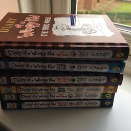 Diary of a Wimpy Kid books 2-7. Must go, open to offers.