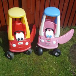 2 cosy coupe cars. Good condition our kids have grown out of em now.

£20 for BOTH cars.

Collection from Brampton, Wombwell s73 0uy.