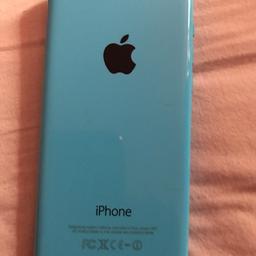 A blue I phone 5c 8g on EE. Has a the actual charger with plug and earphones not been used no dents or scratches