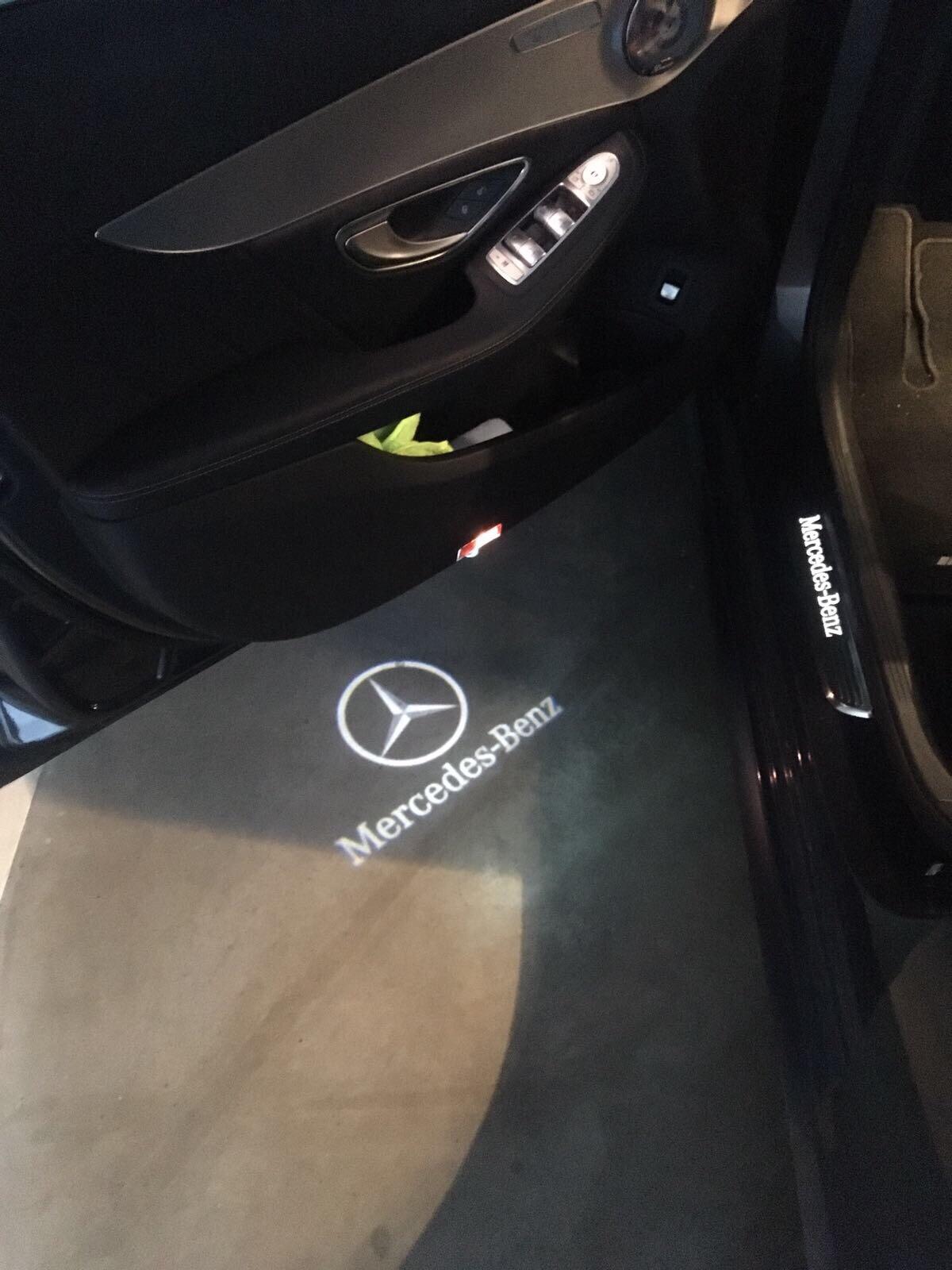 Mercedes Benz LED Tür Beleuchtung Projektor in 8342 Setzpeter für