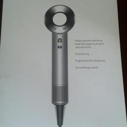 Dyson supersonic hair dryer used a couple off times. In perfect working order can be seen working with box and still under warranty £260 O. N. O