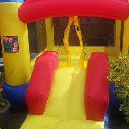 Great condition kids bouncy castle only selling as child has grown out of it.No damage still working fine .