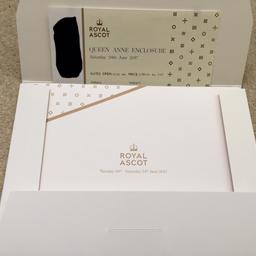 Royal Ascot Ticket for Saturday 24.06.2017
Queen Anne Enclosure.
Sold out event. Face value £88
Thanks for looking