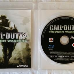 Hallohallo,

verkauft wird das Spiel COD 4 - Modern Warfare für die PS3. Mangelfreier Zustand und sofort spielbar.

Festpreise!

Bei Versand zzgl 1,60€ im Luftpolsterkuvert innerhalb Dtl.!

Beste Grüße