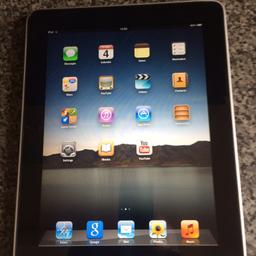iPad 1 32GB has normal were and tear will be fully reset offers or swops ideal for a kids first IPad