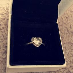 Here I am selling this beautiful love heart promise ring it is £60 brand-new but I'm selling it for £45 absolute bargain only worn once no time wasters! x
