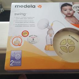 Medela swing breast pump all you see you get 
Box bit creased but nothing to effect pump.  

Will post my hermes 3.95