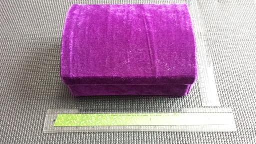 Buy & Sell Warwickshire Nuneaton and Bedworth - Photos for Purple velvet jewellery box