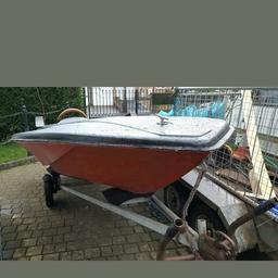 Speedboat project with trailer. Water tide £100