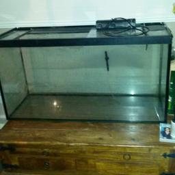 4ft fish tank and filter for sale  £40 ono.