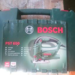 Verkaufe diese Stichsäge von Bosch inkl Koffer. 
Säge ist ca 2 Jahre alt. Wird nicht mehr benötigt.