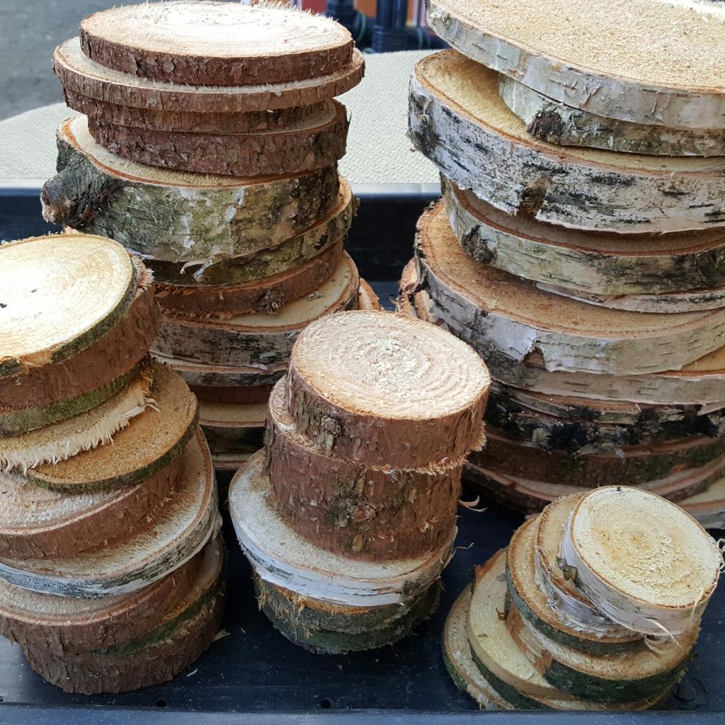 Baumscheiben zum dekorieren in 86529 Schrobenhausen für 0,20 € zum